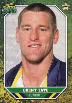 2011 NRL Champions #107 Brent Tate Front